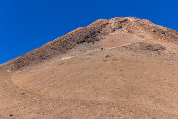 Mount Teide and volcanic rocks, Tenerife, Canary Islands, Spain