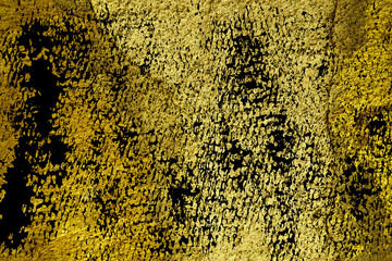 Grunge Ultra yellow Plaster concrete texture, stone surface, rock cracked background for postcard