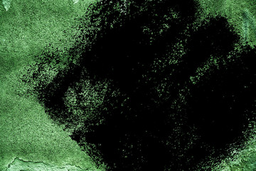 Rough concrete neutral ultra green texture, stone surface, cement background