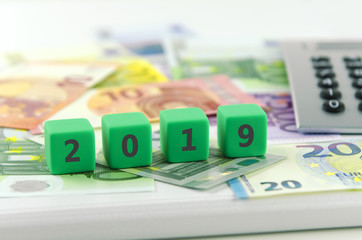 2019, Geld, Business, Steuer, Taschenrechner