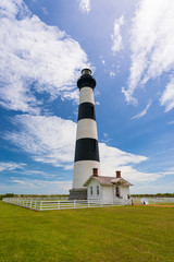 Bodie Island Lighthouse in the Outer Banks, North Carolina 