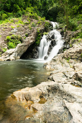 Sarika waterfall in Nakhonnayok, Thailand.