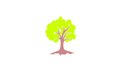 Tree logo template