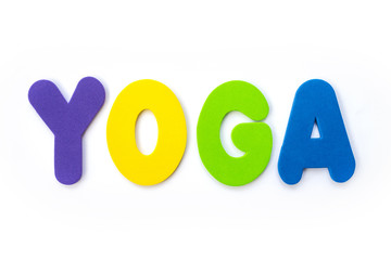 The word YOGA