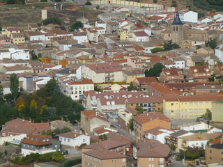 Jadraque, pueblo de Guadalajara, en la comunidad autónoma de Castilla La Mancha (España)