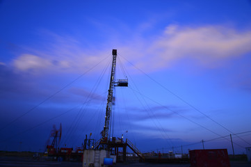 Obraz premium The oil pump