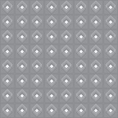 White multiple diamond shape emblem set pattern on dark gray background
