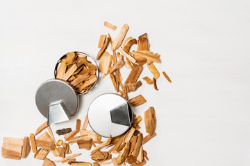 Stainless steel smoking pucks