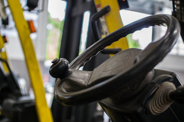 steering wheel control and Cabin forklift