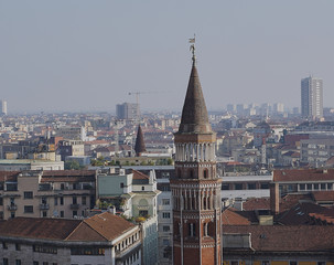 Milan from the Duomo