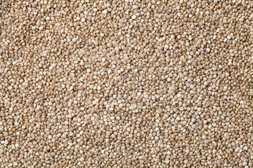 Organic quinoa seeds, Food background