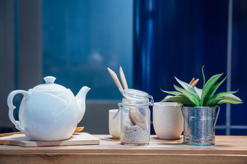 tea pot and tea time