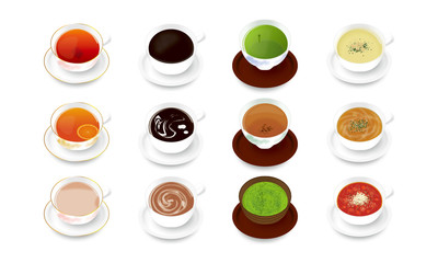 カフェ・紅茶スープセット