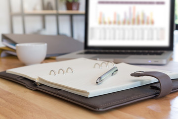 Business concept of office working, business background