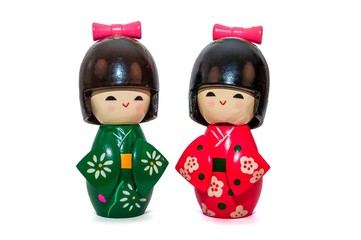 Obraz premium Poupées Japonaise.