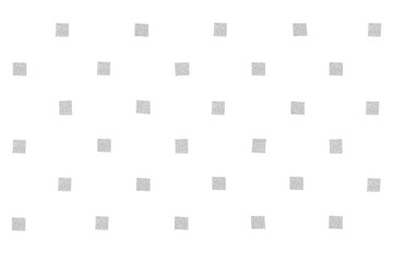 Silver glitter paper cut background - isolated