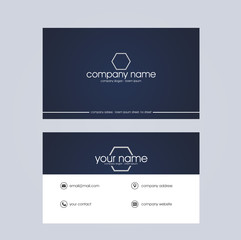 business card vector