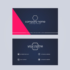 business card vector