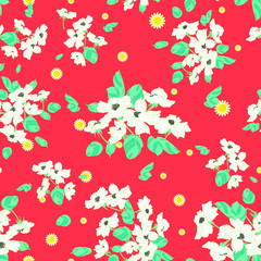 Chinese rose is one of the representative flowers in Chinese art where it represents the supreme of beauty. suitable for gift wrapping paper, wallpaper and packaging