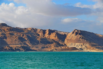 Fototapeta na wymiarIsrael. Coast of the Dead Sea