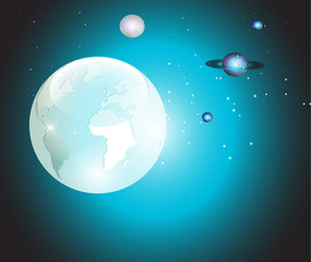 Creating planets of the solar system