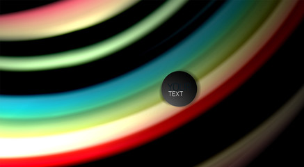 Blur color wave lines abstract background