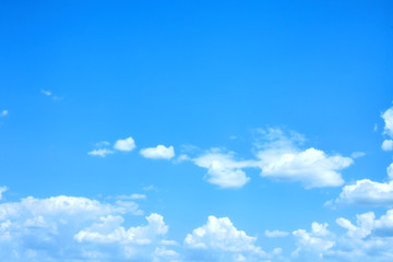 Blue sky with clouds
