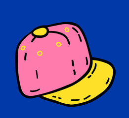 Snapback Baseball Straight Visor Hip Hop Cap