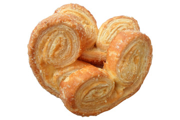 confectionery on a white background