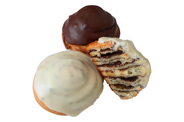 confectionery on a white background