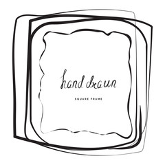 Hand Drawn Square Frame