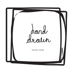 Hand Drawn Square Frame