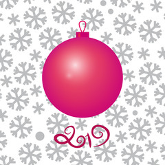 Christmas Ball Vector Illustration