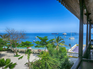 Zanzibar from Hotel Balcony