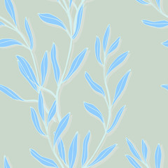 Abstract elegance pattern with floral background.