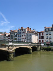 Fototapeta na wymiar Bayonne - Pays Basque - France
