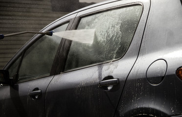 Car in car wash