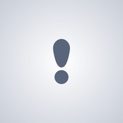 Exclamation icon, attention icon