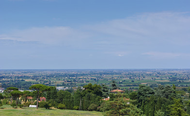 Fototapeta na wymiar Panorama emiliano