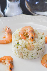 risotto aux crevettes