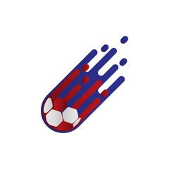 LOGO Football championship banner. Vector illustration