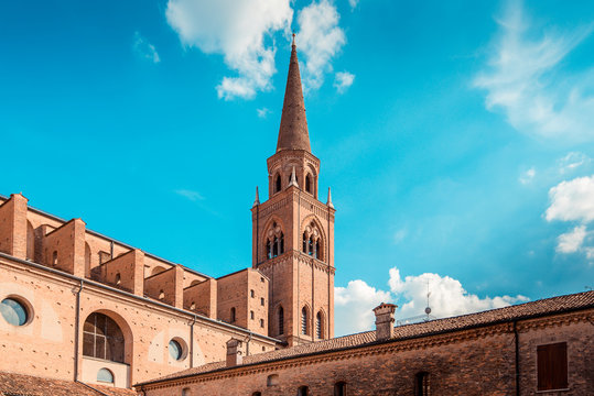 Saint Andrea basilica - italian renaissance architecture - travel destinations - Mantua italy
