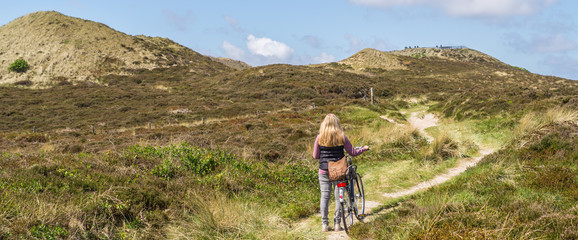 Panorama Radtour in den Sylter Dünen