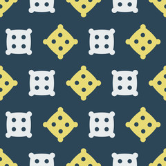 Pattern with pillows