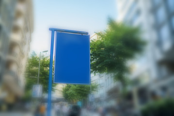 street sign in istanbul