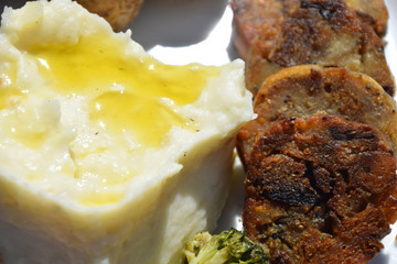 Kartofflbrei Knödel