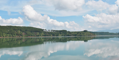 Fototapeta na wymiar biền hồ (ea nueng lake) - gia lai - viet nam