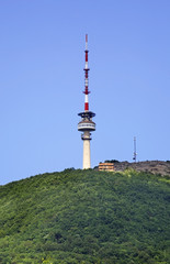 Fototapeta premium TV tower in Belogradchik. Bulgaria