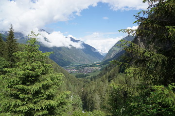 Fototapeta na wymiar Nice view form the austrian mountains