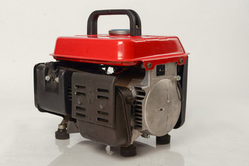 generator equipment voltage electricity  electric red